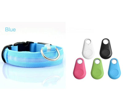 Collar LED de Seguridad para Perros — Visible de Noche