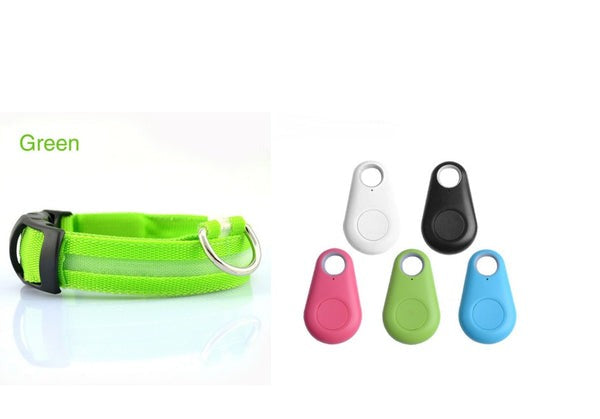 Collar LED de Seguridad para Perros — Visible de Noche